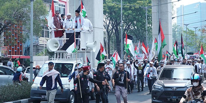 Aksi Massa Bela Palestina