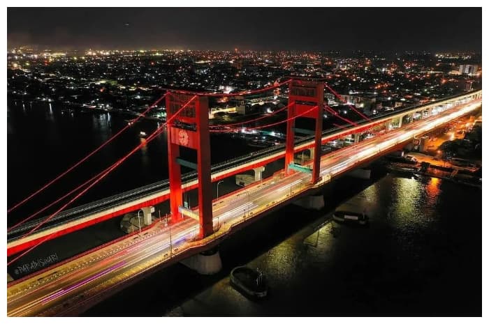 Ampera Ditutup, CCTV Aktif 24 Jam Awasi Pergantian Tahun di Palembang